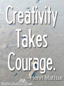 creativity takes courage henri matisse quote